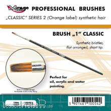 Mirage Hobby 100054 - MIRAGE BRUSH FLAT HIGH QUALITY CLASSIC SERIES 2 size 1