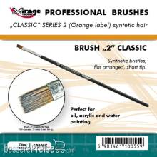 Mirage Hobby 100055 - MIRAGE BRUSH FLAT HIGH QUALITY CLASSIC SERIES 2 size 2