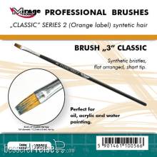 Mirage Hobby 100056 - MIRAGE BRUSH FLAT HIGH QUALITY CLASSIC SERIES 2 size 3