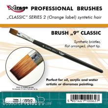 Mirage Hobby 100062 - MIRAGE BRUSH FLAT HIGH QUALITY CLASSIC SERIES 2 size 9