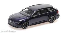 Minichamps 410018016 - AUDI RS 6 AVANT - 2019 - VIOLET METALLIC - L.E. 336 pcs.