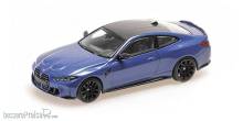 Minichamps 410020125 - BMW M4 - 2020 - BLUE METALLIC - L.E. 336 pcs.