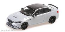 Minichamps 410021027 - BMW M2 CS - 2020 - SILVER W/ BLACK WHEELS