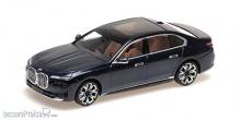 Minichamps 410024201 - BMW I7 - 2023 - MATT BLUE METALLIC