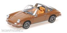 Minichamps 410060160 - PORSCHE 911 TARGA – 1972 – BROWN