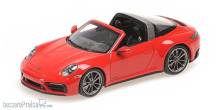 Minichamps 410061060 - PORSCHE 911 (992) TARGA 4 GTS - 2022 - RED