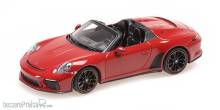 Minichamps 410061131 - PORSCHE 911 (991) SPEEDSTER - 2019 - DARK RED