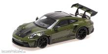 Minichamps 410062110 - PORSCHE 911 (992) GT3RS - 2024 - NATO OLIVE W BLACK WHEELS