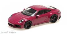 Minichamps 410063002 - PORSCHE 911 (992) CARRERA 4 GTS - 2019 - RUBYSTAR