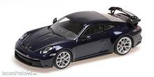 Minichamps 410069208 - PORSCHE 911 (992) GT3 - 2021 - BLUE METALLIC