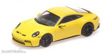 Minichamps 410069601 - PORSCHE 911 (992) GT3 TOURING - 2021 - YELLOW W/BLACK WHEELS