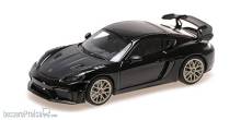 Minichamps 410069700 - PORSCHE CAYMAN GT4 RS - 2021 - BLACK W/ NEODYME WHEELS - L.E. 504 pcs.