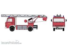 Loewe 4105 - Iveco Magirus Zeta 90M5 - DL18 Feuerwehr Weil der Stadt