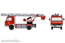 Loewe 4110 - Iveco Magirus Zeta 90M5 - DL18 Feuerwehr Landau/Isar
