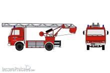 Loewe 4112 - Iveco Magirus Zeta 90M5 - DL18 Feuerwehr Osterhofen