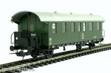 Lenz 41123-01 - Bauzugwagen, Donnerbüchse, DB, Ep.3, RAL 6020