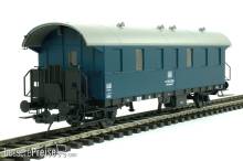 Lenz 41123-02 - Bauzugwagen, Donnerbüchse, DB, Ep.4, ozeanblau