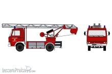 Loewe 4114 - Iveco Magirus Zeta 90M5 - DL18 Feuerwehr Velden/Vils