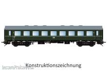 Lenz 41180-03 - Reko-Wagen B4mgl, 2.Kl, DR, Ep.3, Betr.-Nr.260-311