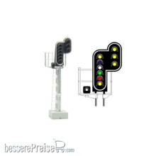 MAFEN 413217 - SNCF - Hauptsignal mit 10 LEDs (Doppelgelb/Violett/Weiss/Grün/Rot/Gelb/Weiss + Doppelgelb)