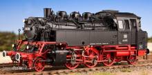 Weinert 4159 - Baureihe 64 DB genietete Wasserkästen Einfachbremsen kurzer Führerhaus-Dachaufsatz RP 25-Räder