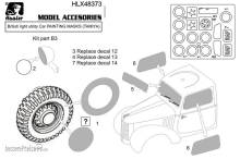 Hauler HLX48373 - British light utility Car PAINTING MASKS (TAMIYA)