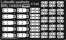 Brengun BRL144004 - Luftwaffe seat belts