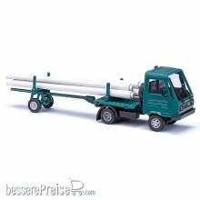 Busch 42236 - Multicar M26 mit Nachläufer + Betonmasten