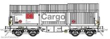 Lenz 42260-09 - Teleskophaubenwagen Shimmns 708, DB Cargo, Ep.5b