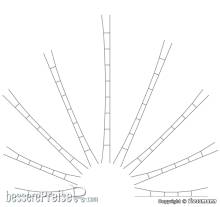 Viessmann 4256 - TT Universal-Fahrdraht 218 239 mm, 5 Stück