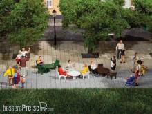 Auhagen 42647 - Gartenstühle, Gartentische