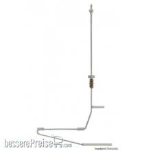 Viessmann 4277 - TT Halteelement für Quertragwerk, 3 Stück