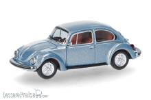 Herpa 430982-003 - Volkswagen (VW) Käfer 1303, marathonblau metallic