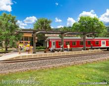 Vollmer 43535 - Bahnsteig Rheinburg