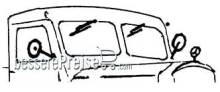 Weinert 4359 - LKW-Scheibenwischer und -Spiegel