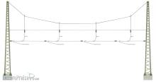 Viessmann 4363 - N Quertragwerk über 4 Gleise