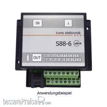 Tams Elektronik 44-01608-01 - Gehäuse für S88-6