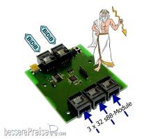 Tams Elektronik 44-05106-01 - ZEUS (s88-BiDiB-Interface), Fertig-Baustein (aufgebaut und getestet)