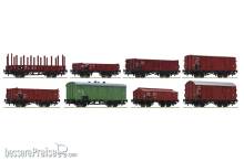 Roco 44001 - 8-tlg. Set: Güterwagen, CSD