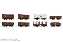 Roco 44003 - 8-teiliges Set Güterwagen, DRG
