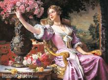 Castorland C-300020-2 - Lady in Purple Dress, W.Czachorski Puzzle 3000 Teile