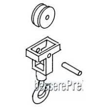 Weinert 44421 - Kranhaken mit beweglicher Rolle