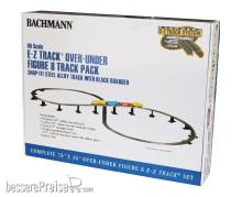 Bachmann 44475 - Steel Alloy E-Z TRACK® Over-Under Figure 8 Track Pack (HO Scale)