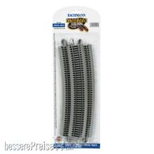 Bachmann 44504 - 33.25´ Radius 18 Degree Curved (HO Scale)