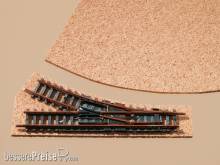Auhagen 44581 - Korkgleisbettung für Weichen