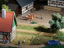 Auhagen 44626 - Kreuz- und Lattenzaun