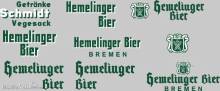 Weinert 4470 - Hemelinger Beschriftungssatz groß