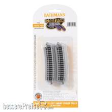 Bachmann 44822 - Half Section 12.50´ Radius Curved Track (N Scale)