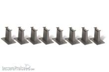 Bachmann 44872 - 8-Piece Tall Pier Set (N Scale)