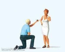 Preiser 44932 - Heiratsantrag mit Ring